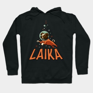 Laika the first dog in space Hoodie